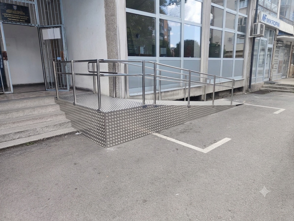Pristupna rampa — Galbon, izrada 1